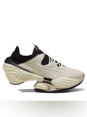 NEW Puma Fast-RB Nitro Elite Alpine Snow Black Mens 9